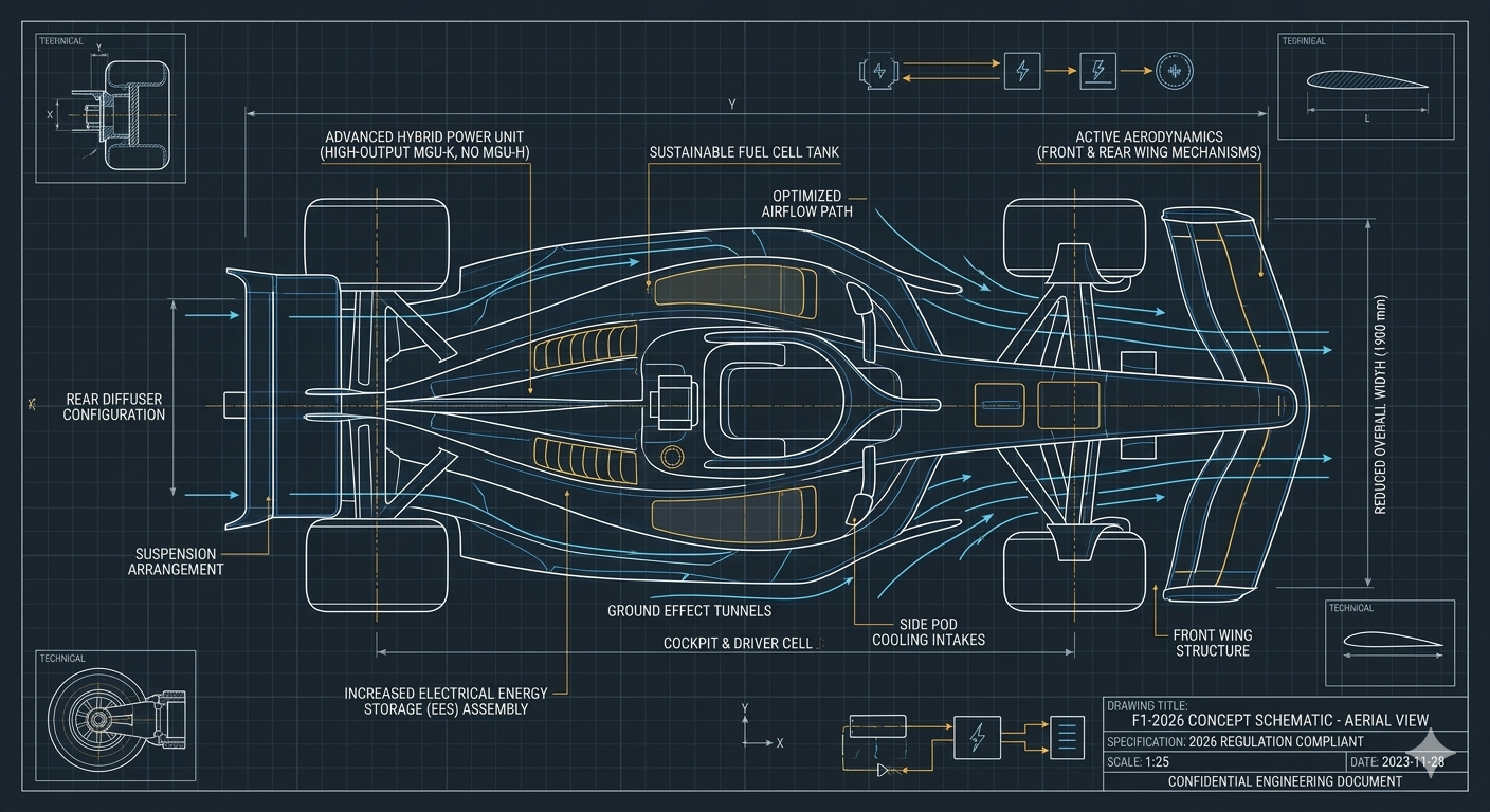 F1 레이스카 설계도